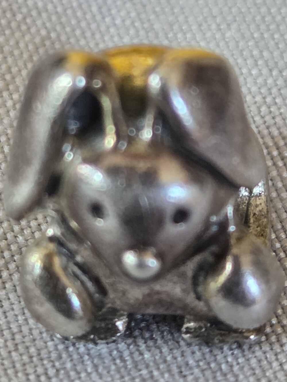 Pandora Floppy Ear Bunny Charm